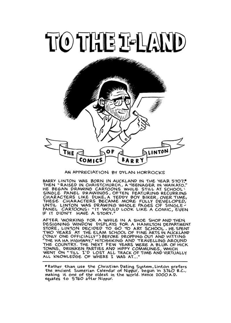 To The I Land – page 1 of 11